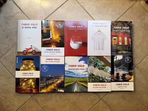 Lotto libri fabio volo - libri,