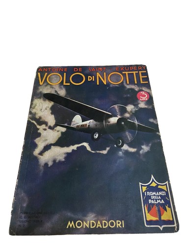 Rarissimo libro volo notte - volo, di