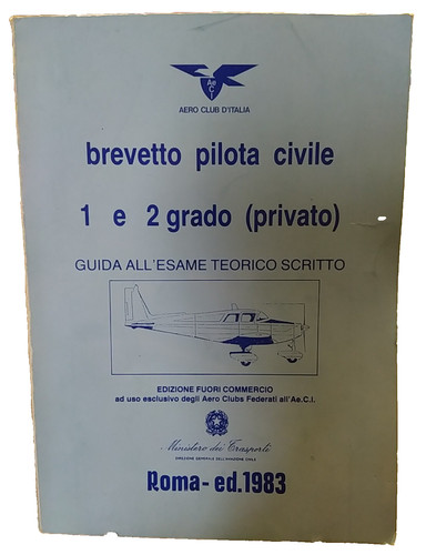 Libro brevetto pilota civile - brevetto,